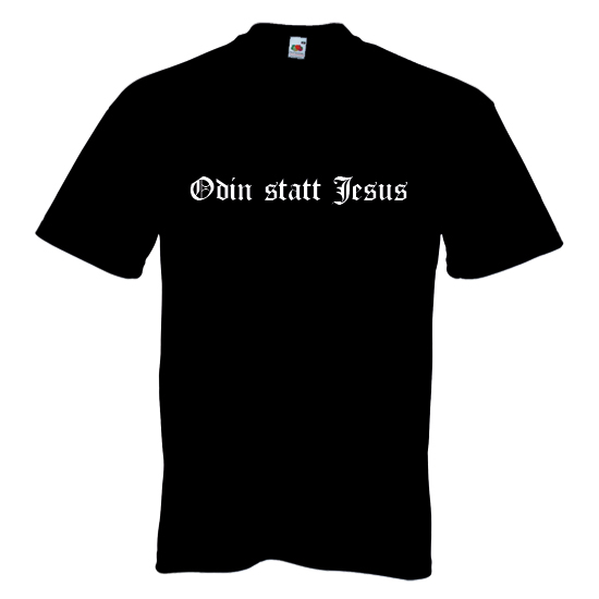 T-Shirt- Odin statt Jesus 2