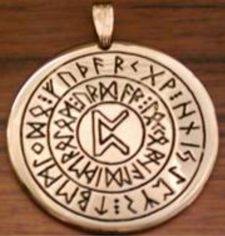 Anhänger- Glücksrune Nr. RG 017